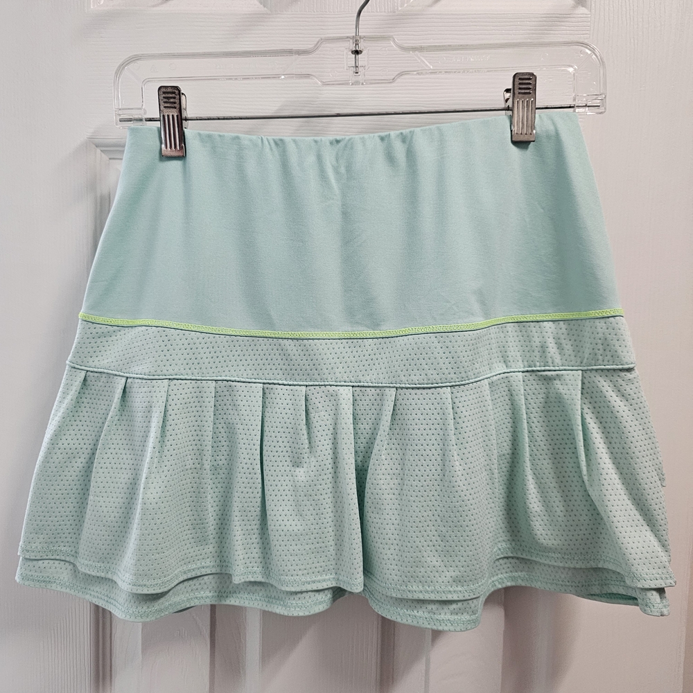 Lucky in Love Light Green A-Line Skirt